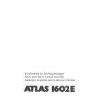 Atlas 1602 E parts catalog